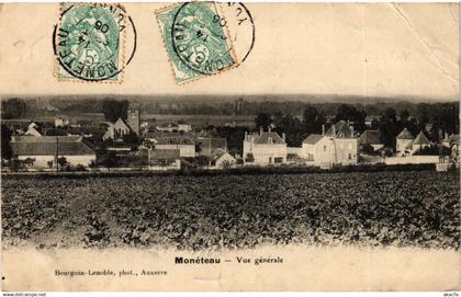 CPA MONETEAU - Vue générale (358446)