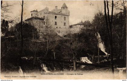 CPA MONISTROL-sur-LOIRE - Chateau de Foltier (517306)