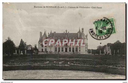 CPA Environs de Monnaie Chateau de l'Orfraisiere Cote Ouest