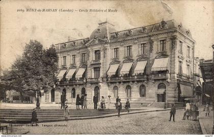 CPA Mont de Marsan Cercle militaire et musee