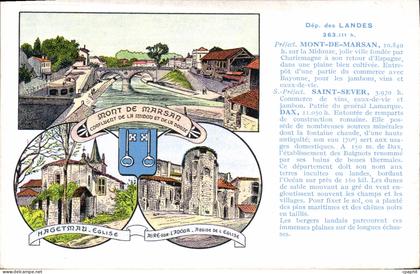 CPA Mont De Marsan Les Pastilles Valda Boites