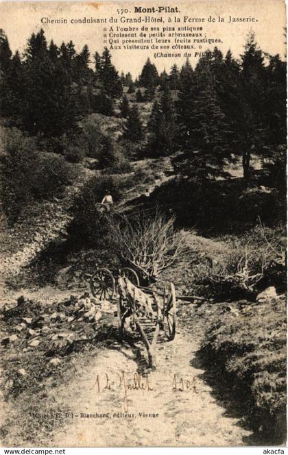 CPA MONT-PILAT - Chanson du PILAT (487257)