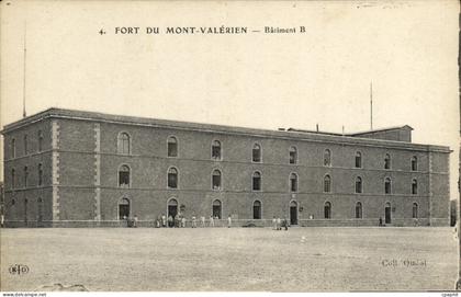CPA Fort du Mont Valerien Batiment B Militaria