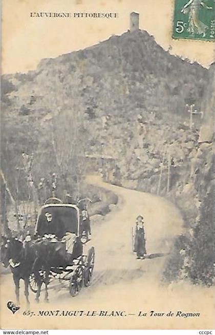 CPA Montaigut-le-Blanc La Tour de Rognon