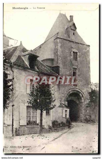 Montargis CPA La poterne