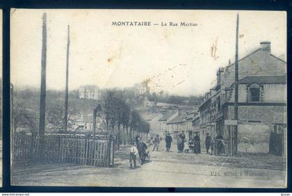 cpa du 60 Montataire la rue Mertian   JUI23-35