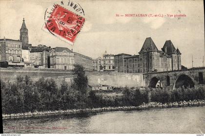 CPA Montauban Vue Generale