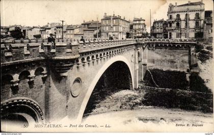 Montauban CPA Pont des consuls