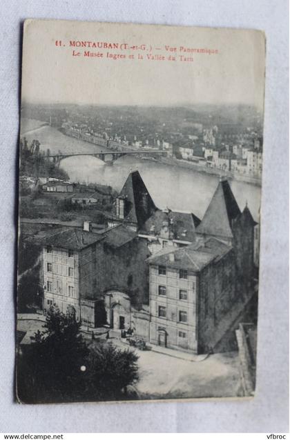 Montauban, vue panoramique, les musée Ingres et la vallée du Tarn, Tarn et Garonne 82