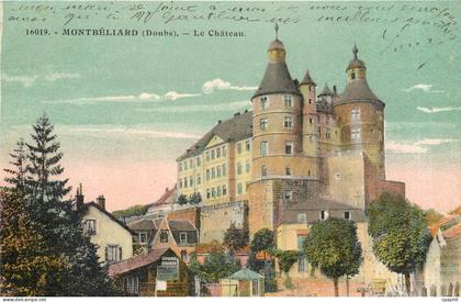 CPA Montbeliard Doubs Le Chateau