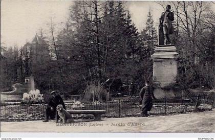 42 - Montbrison - Jardin d'Allard - Voyagé - Dos divisé