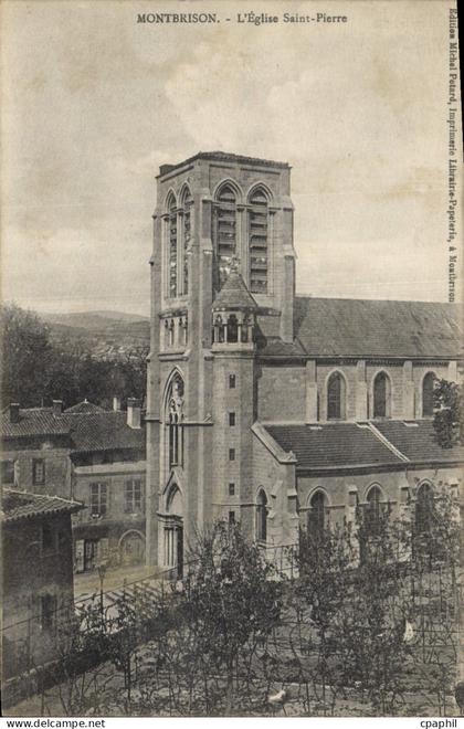 CPA Montbrison L'Eglise Saint Pierre