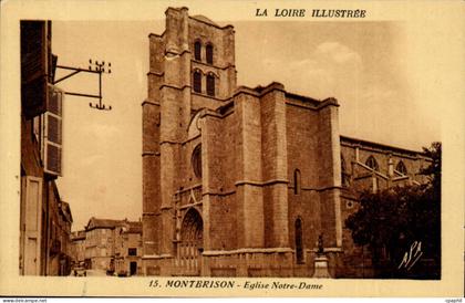 Montbrison cPA Eglise Notre DAme
