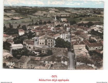 MONTCLAR-de-QUERCY: vue aérienne 10x15 - très bon état