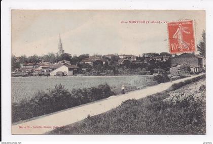 CP 82 MONTECH Vue generale