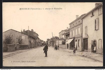 CPA Montech, Avenue de Montauban