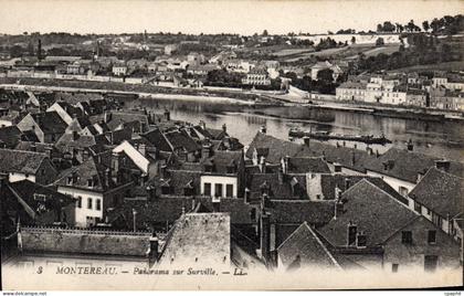 CPA Montereau Panorama Sur Surville
