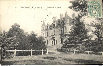 CPA Montfaucon Chateau de la Jarrie