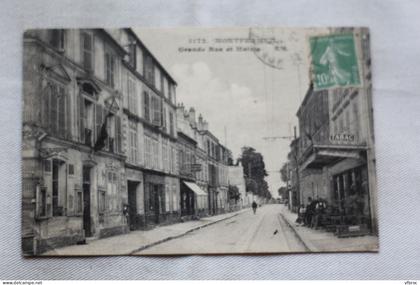 Montfermeil, Grande rue et mairie, Seine saint Denis 93
