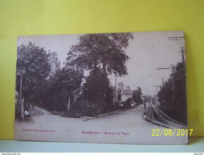 MONTFERMEIL (SEINE SAINT DENIS) ENTREE DU PAYS.