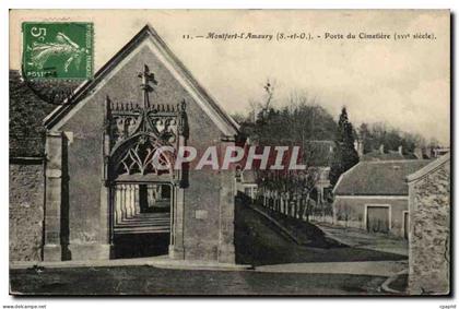 CPA Montfort l'amaury Porte du cimetiere