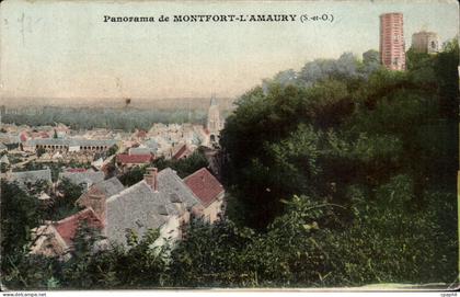 CPA Panorama de Montfort l'Amaury