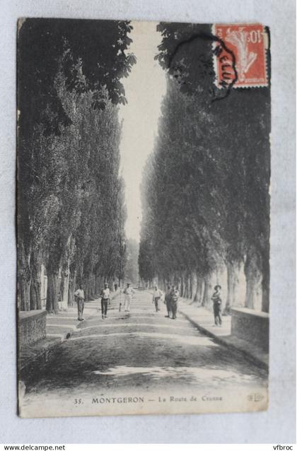 Montgeron, la route de Crosne, Essonne 91