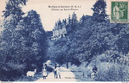28 MONTIGNY LE GANNELON CHATEAU DE MONTIGNY LE GANNELON