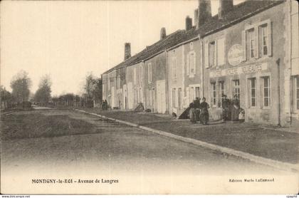 Montigny le Roi CPA Avenue de Langres