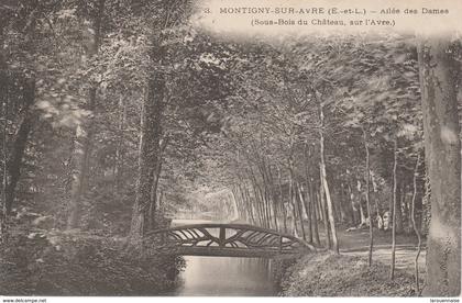 28 - MONTIGNY SUR AVRE - Allée des Dames (Sous Bois du Château, sur l' Avre)