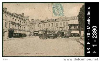 76 Montivilliers - 273 MONTIVILLIERS - La Place Carnot - tramway - tramway seine maritime pla /  D76D  K76447K  C76447C