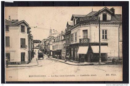 76 - Montivilliers - La Rue Léon-Gambetta - Gambetta Street