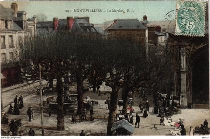 CPA Montivilliers Le Marché (1275895)