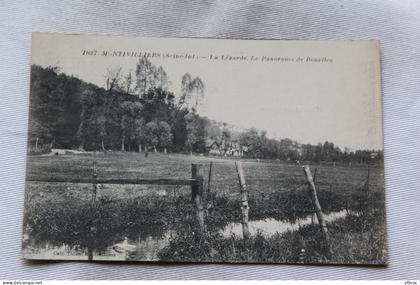Montivilliers, la Lézarde, le panorama de Ronelles, Seine Maritime 76