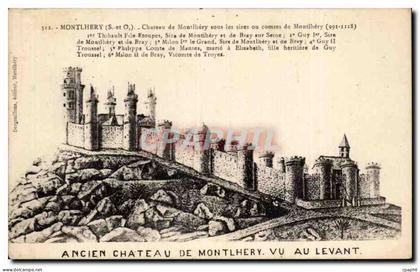 CPA Ancien chateau de Montlhery