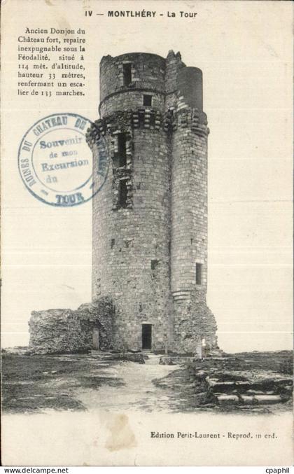 CPA Montlhery La Tour