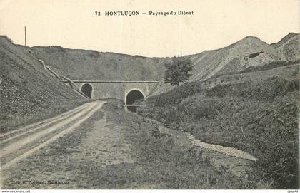 CPA 72 montlucon paysage du dienat