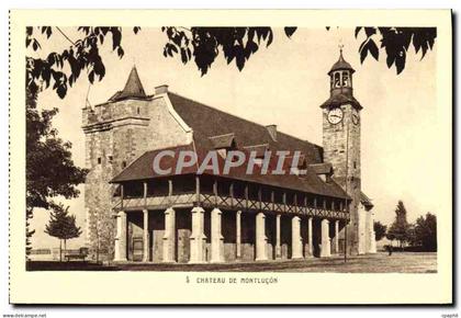 CPA Chateau De Montlucon