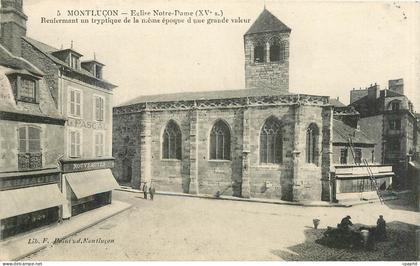 CPA Montlucon Eglise Notre Dame