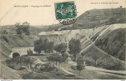 CPA montlucon paysage du dienat