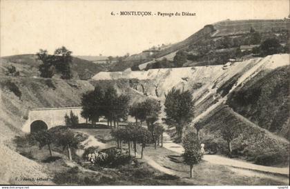 Montlucon CPA Paysage du Dienat