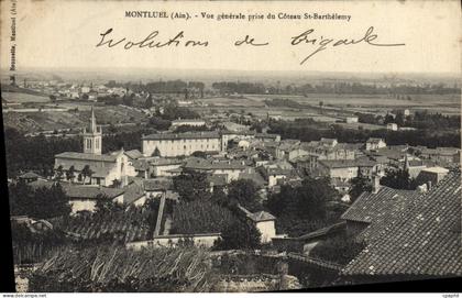 CPA Montluel Vue Generale Prise du Coteau St Barthelemy