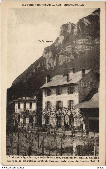 CPA MONTMELIAN Hotel des Negociants (1191444)