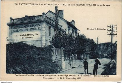 CPA MONTMELIAN Hotel des Negociants (1193160)