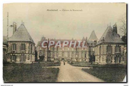 CPA Montmirail Chateau de Montmirail