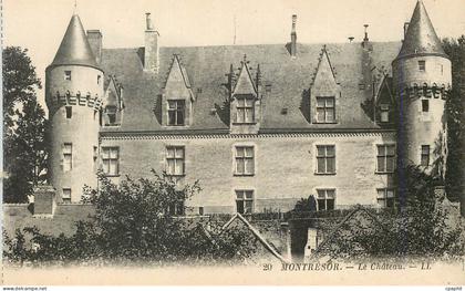 CPA Montresor Le Chateau
