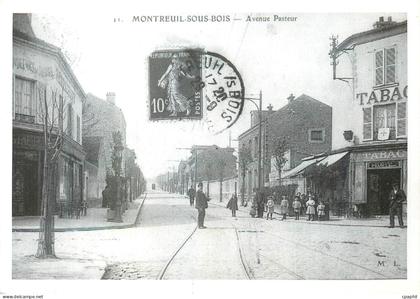 REPRO Montreuil sous bois Avenue Pasteur Boulevard Chanzy FNAIM
