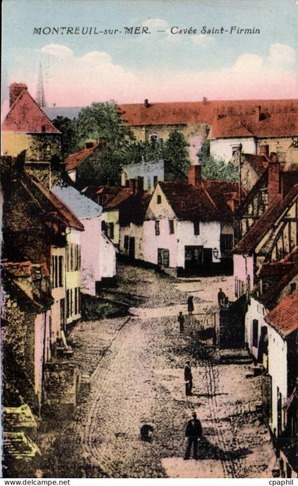 Montreuil sur Mer - Cavee Saint Firmin - CPA