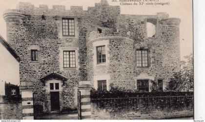 Montrevault Château du XIe siècle