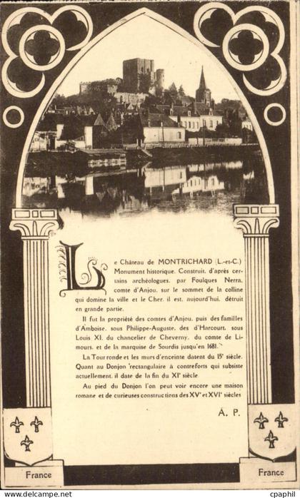 CPA Le Chateau De Montrichard